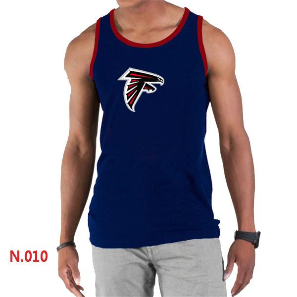 Nike NFL Atlanta Falcons Sideline Legend Authentic Logo men Tank Top D.Blue Cheap