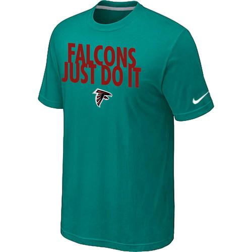 Nike Atlanta Falcons Just Do It Green NFL T-Shirt Cheap