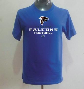 Atlanta Falcons Big & Tall Critical Victory T-Shirt Blue Cheap