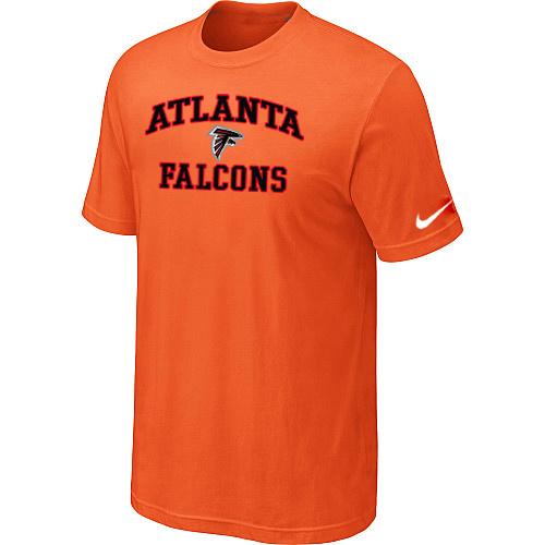 Atlanta Falcons Heart & Soull T-Shirt Orange Cheap