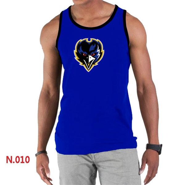 Nike NFL Baltimore Ravens Sideline Legend Authentic Logo men Tank Top Blue 2 Cheap