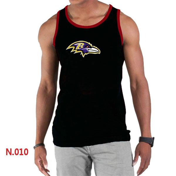 Nike NFL Baltimore Ravens Sideline Legend Authentic Logo men Tank Top Black Cheap