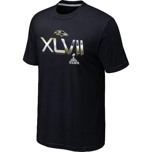 Nike Baltimore Ravens 2012 Super Bowl XLVII On Our Way Black NFL T-Shirt Cheap