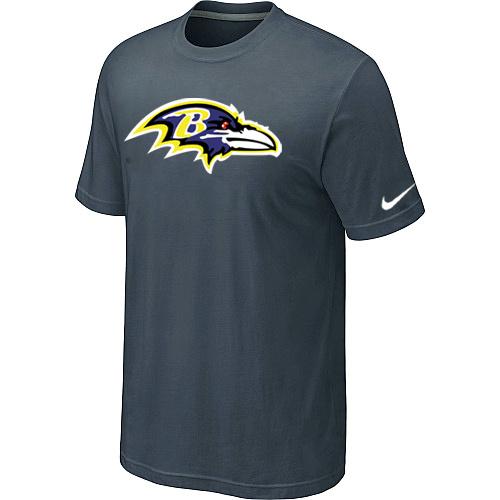 Baltimore Ravens Sideline Legend Authentic Logo Dri-FIT T-Shirt Grey Cheap