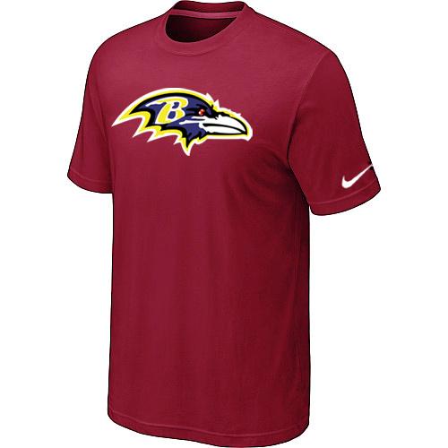 Baltimore Ravens Sideline Legend Authentic Logo Dri-FIT T-Shirt Red Cheap