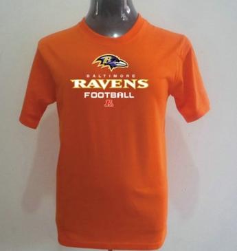 Baltimore Ravens Big & Tall Critical Victory T-Shirt Orange Cheap
