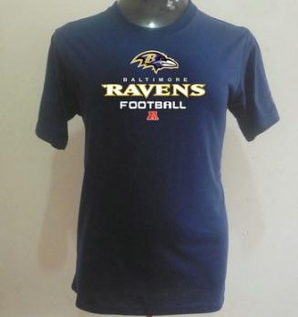 Baltimore Ravens Big & Tall Critical Victory T-Shirt D.Blue Cheap