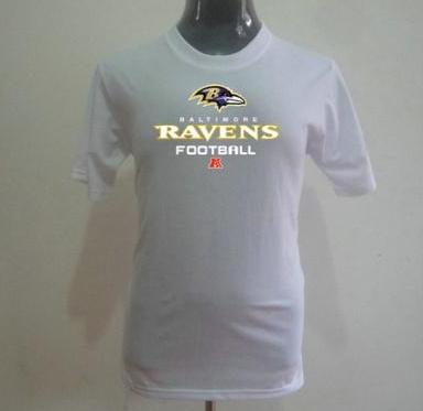 Baltimore Ravens Big & Tall Critical Victory T-Shirt White Cheap