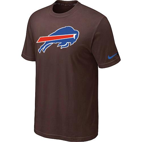 Buffalo Bills Sideline Legend Authentic Logo Dri-FIT T-Shirt Brown Cheap