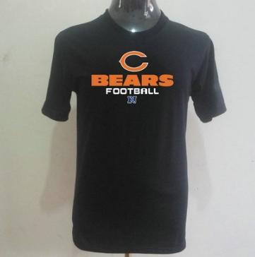 Chicago Bears Big & Tall Critical Victory T-Shirt Black Cheap
