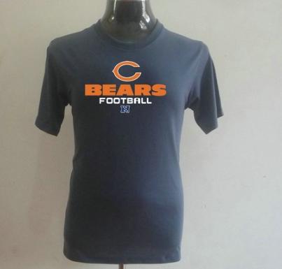 Chicago Bears Big & Tall Critical Victory T-Shirt Grey Cheap