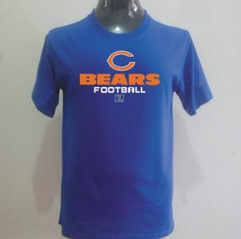 Chicago Bears Big & Tall Critical Victory T-Shirt Blue Cheap