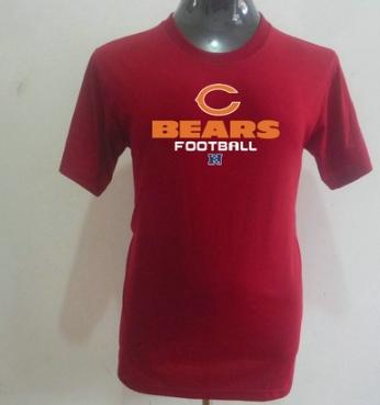 Chicago Bears Big & Tall Critical Victory T-Shirt Red Cheap