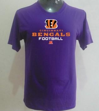 Cincinnati Bengals Big & Tall Critical Victory T-Shirt Purple Cheap
