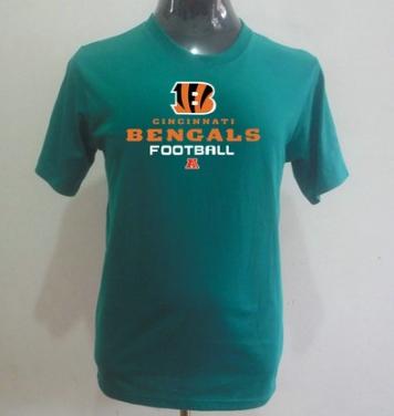 Cincinnati Bengals Big & Tall Critical Victory T-Shirt Green Cheap