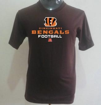 Cincinnati Bengals Big & Tall Critical Victory T-Shirt Brown Cheap