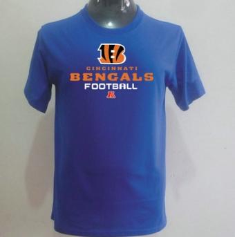 Cincinnati Bengals Big & Tall Critical Victory T-Shirt Blue Cheap