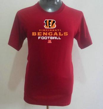 Cincinnati Bengals Big & Tall Critical Victory T-Shirt Red Cheap