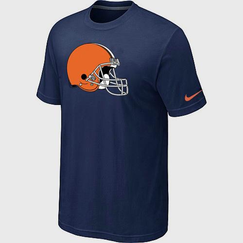 Cleveland Browns Sideline Legend Authentic Logo Dri-FIT T-Shirt D.Blue Cheap