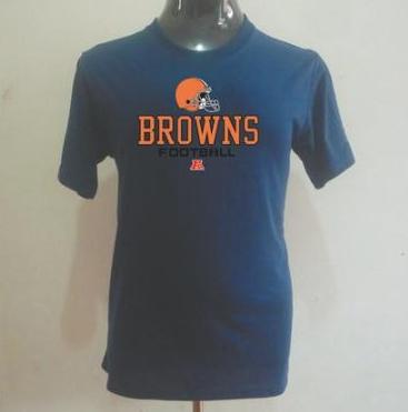 Cleveland Browns Big & Tall Critical Victory T-Shirt Dark Blue Cheap