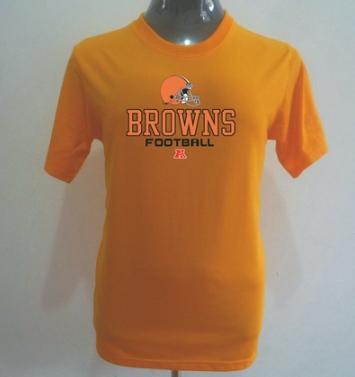 Cleveland Browns Big & Tall Critical Victory T-Shirt Yellow Cheap