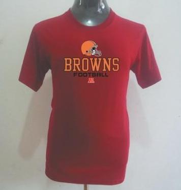 Cleveland Browns Big & Tall Critical Victory T-Shirt Red Cheap
