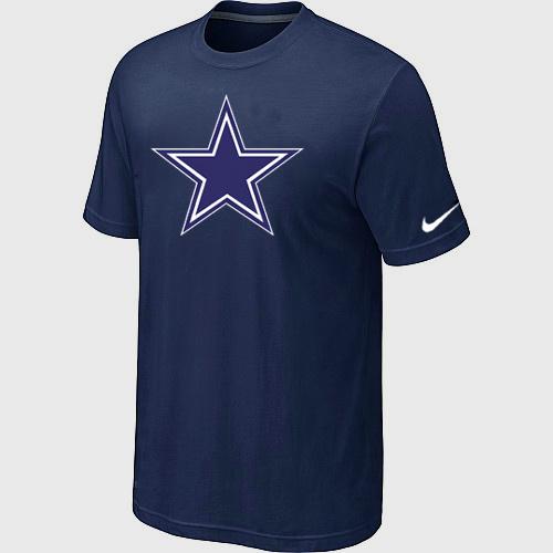 Dallas Cowboys Sideline Legend Authentic Logo Dri-FIT T-Shirt D.Blue Cheap