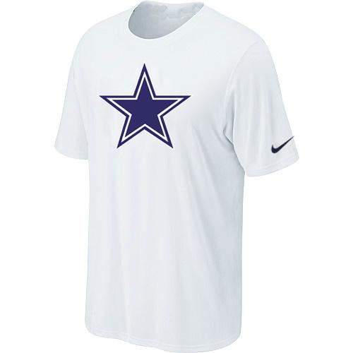 Dallas Cowboys Sideline Legend Authentic Logo Dri-FIT T-Shirt White Cheap