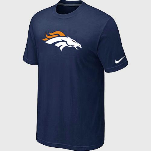 Denver Broncos Sideline Legend Authentic Logo Dri-FIT T-Shirt D.Blue Cheap