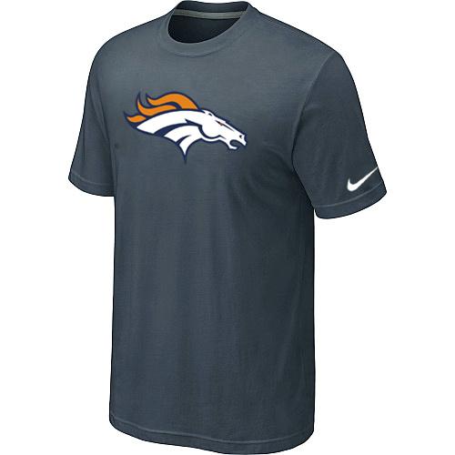 Denver Broncos Sideline Legend Authentic Logo Dri-FIT T-Shirt Grey Cheap