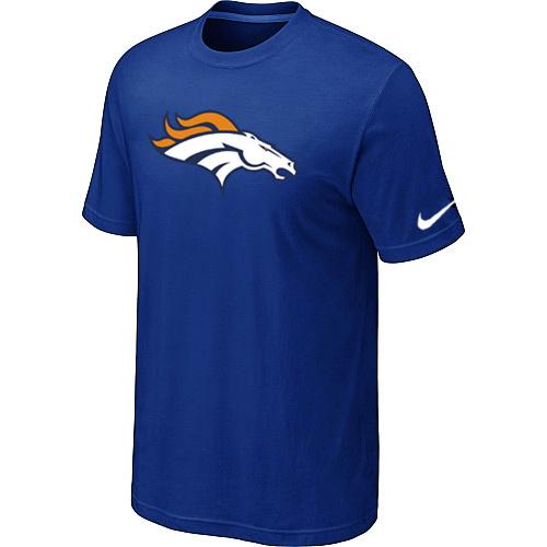 Denver Broncos Sideline Legend Authentic Logo Dri-FIT T-Shirt Blue Cheap
