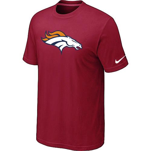 Denver Broncos Sideline Legend Authentic Logo Dri-FIT T-Shirt Red Cheap