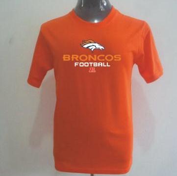 Danver Broncos Big & Tall Critical Victory T-Shirt Orange Cheap