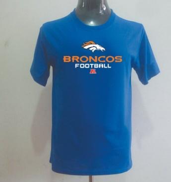 Danver Broncos Big & Tall Critical Victory T-Shirt Blue Cheap