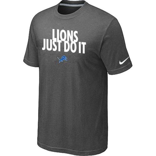 Nike Detroit Lions Just Do It D.Grey NFL T-Shirt Cheap