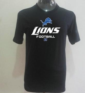 Detroit Lions Big & Tall Critical Victory T-Shirt Black Cheap