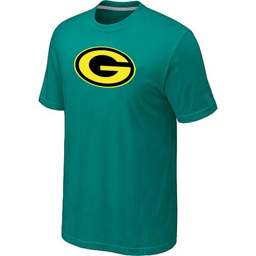 Nike Green Bay Packers Neon Logo Charcoal Green NFL T-Shirt Cheap