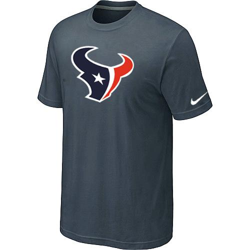 Houston Texans Sideline Legend Authentic Logo Dri-FIT T-Shirt Grey Cheap