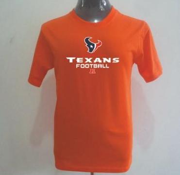 Houston Texans Big & Tall Critical Victory T-Shirt Orange Cheap