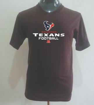 Houston Texans Big & Tall Critical Victory T-Shirt Brown Cheap