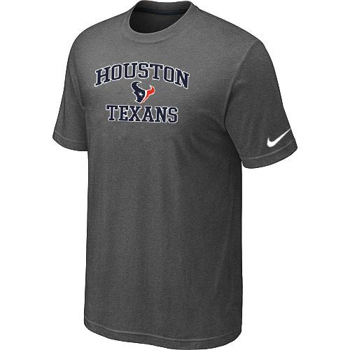 Houston Texans Heart & Soul Dark grey T-Shirt Cheap