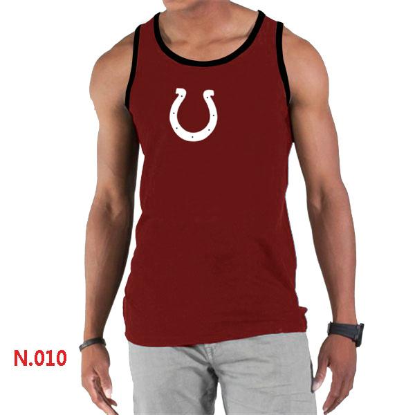 Nike NFL Indianapolis Colts Sideline Legend Authentic Logo men Tank Top Red 2 Cheap