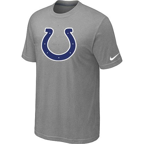 Nike Indianapolis Colts Sideline Legend Authentic Logo Dri-FIT Light grey NFL T-Shirt Cheap