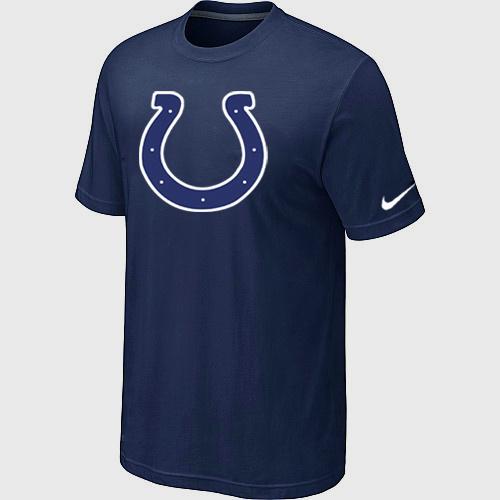 Indianapolis Colts Sideline Legend Authentic Logo Dri-FIT T-Shirt D.Blue Cheap