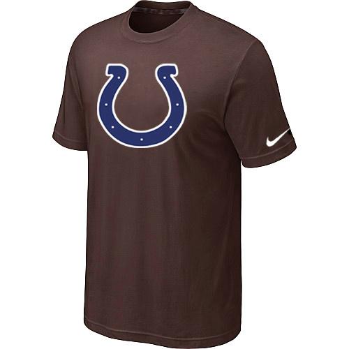 Indianapolis Colts Sideline Legend Authentic Logo Dri-FIT T-Shirt Brown Cheap