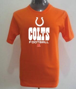 Indianapolis Colts Big & Tall Critical Victory T-Shirt Orange Cheap