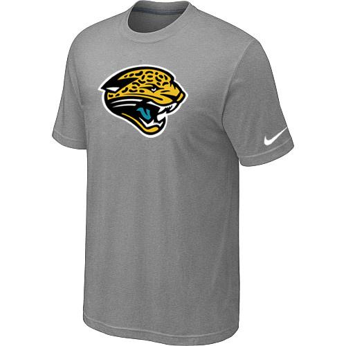 Nike Jacksonville Jaguars Sideline Legend Authentic Logo Dri-FIT Light grey NFL T-Shirt Cheap