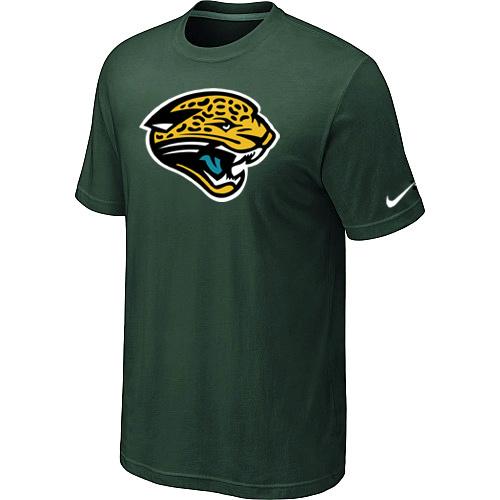 Jacksonville Jaguars Sideline Legend Authentic Logo Dri-FIT T-Shirt D.Green Cheap