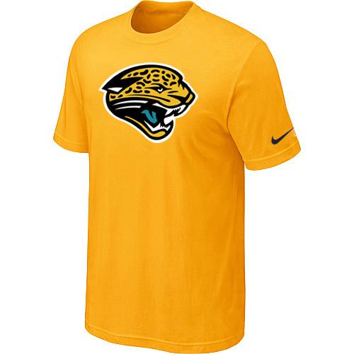Jacksonville Jaguars Sideline Legend Authentic Logo Dri-FIT T-Shirt Yellow Cheap