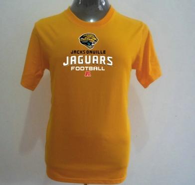 Jacksonville Jaguars Big & Tall Critical Victory T-Shirt Yellow Cheap